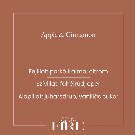 Apple & Cinnamon Szójagyertya