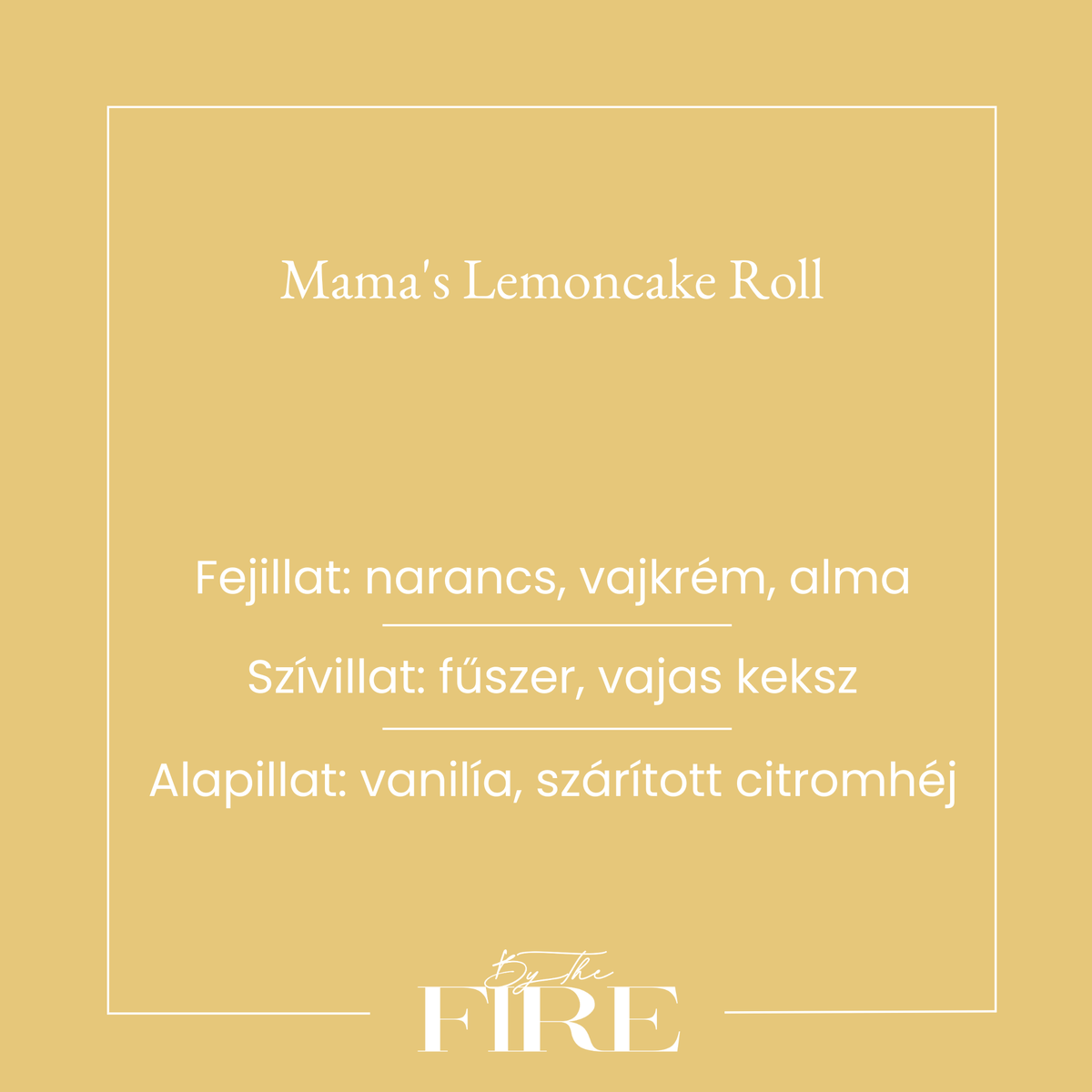 Mama's lemoncake roll