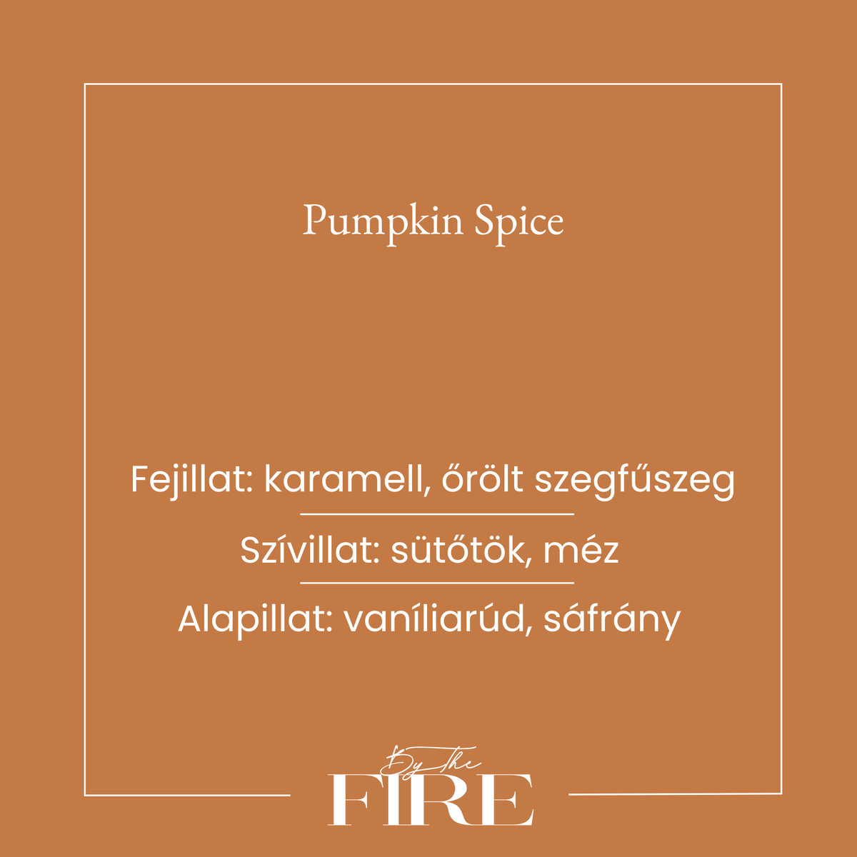 Pumpkin Spice Szójagyertya